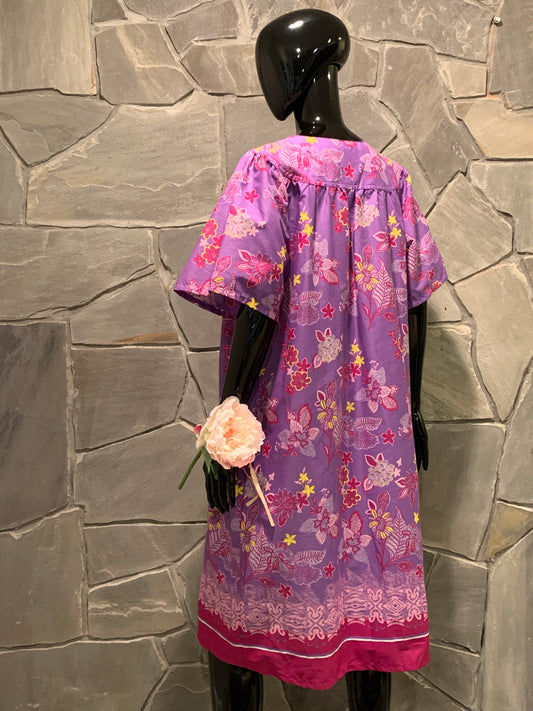Anthony Richards Purple Floral Day Dress
