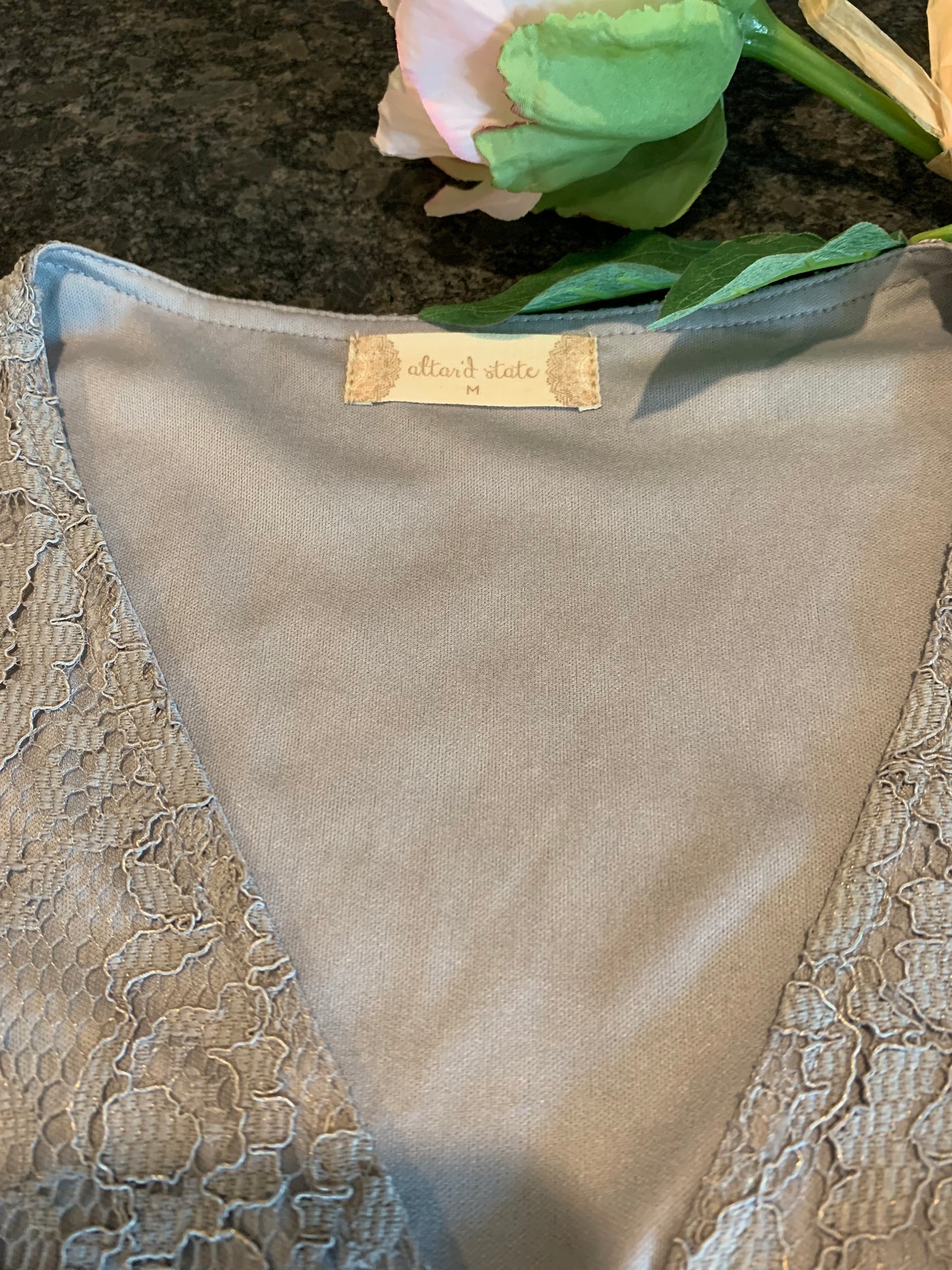Altar’d State Artiz Lace High-Low Dress NWT