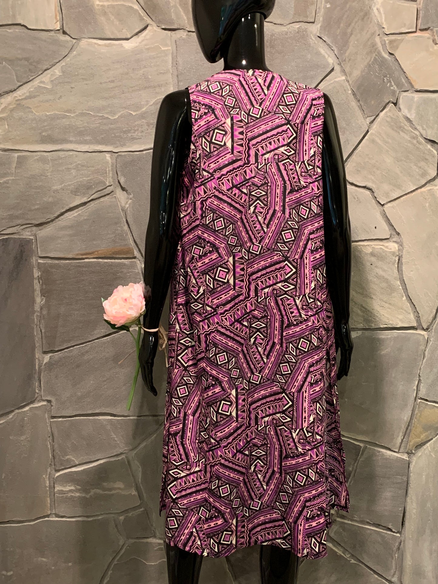 LuLaRoe Purple Joy Longline Vest