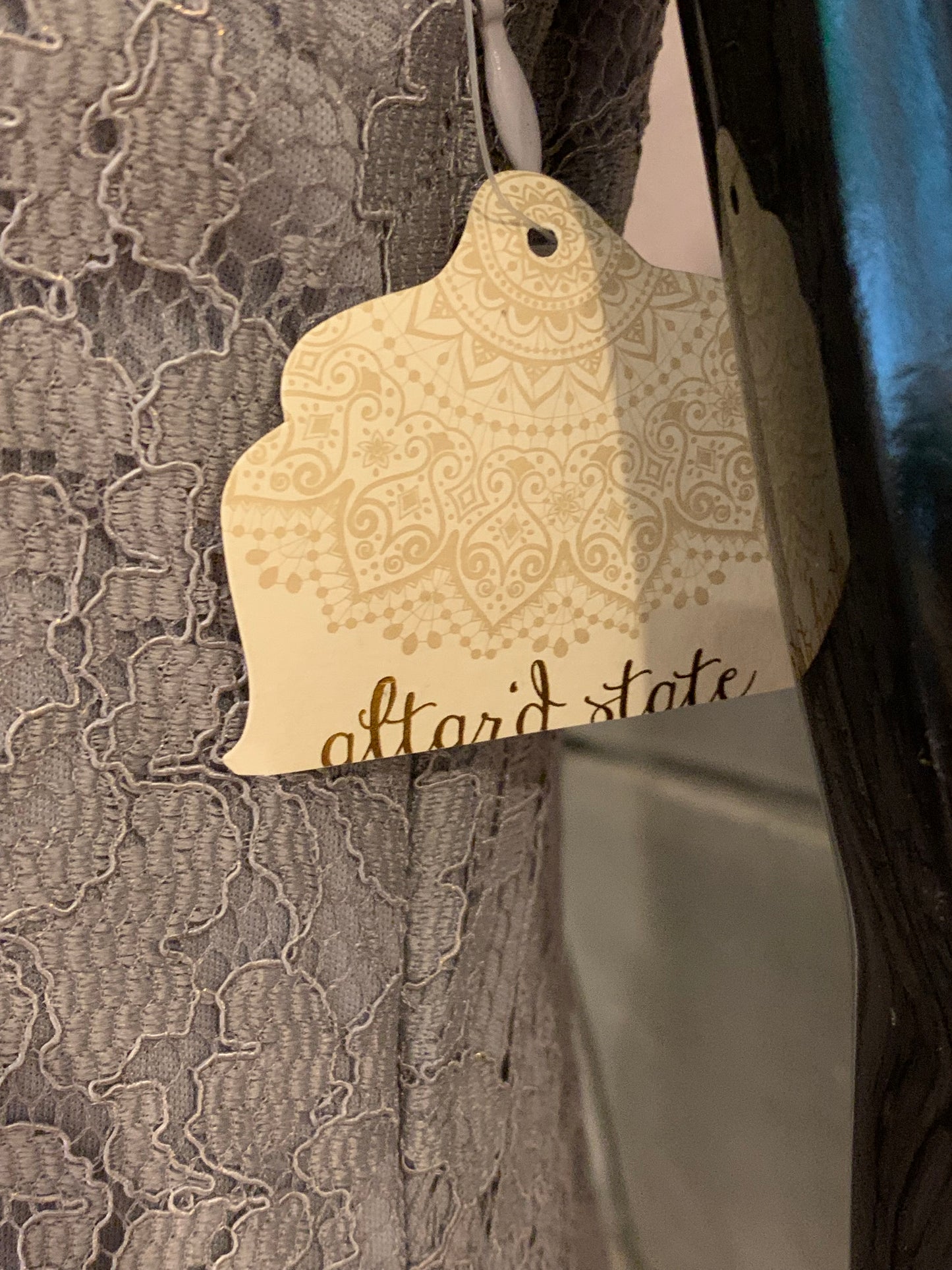 Altar’d State Artiz Lace High-Low Dress NWT