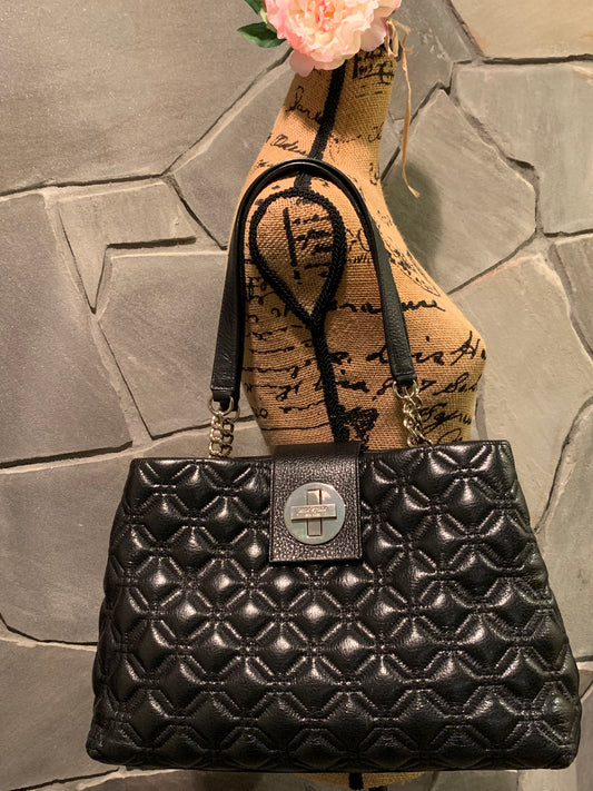 Kate Spade Astor Court Elena Black Purse