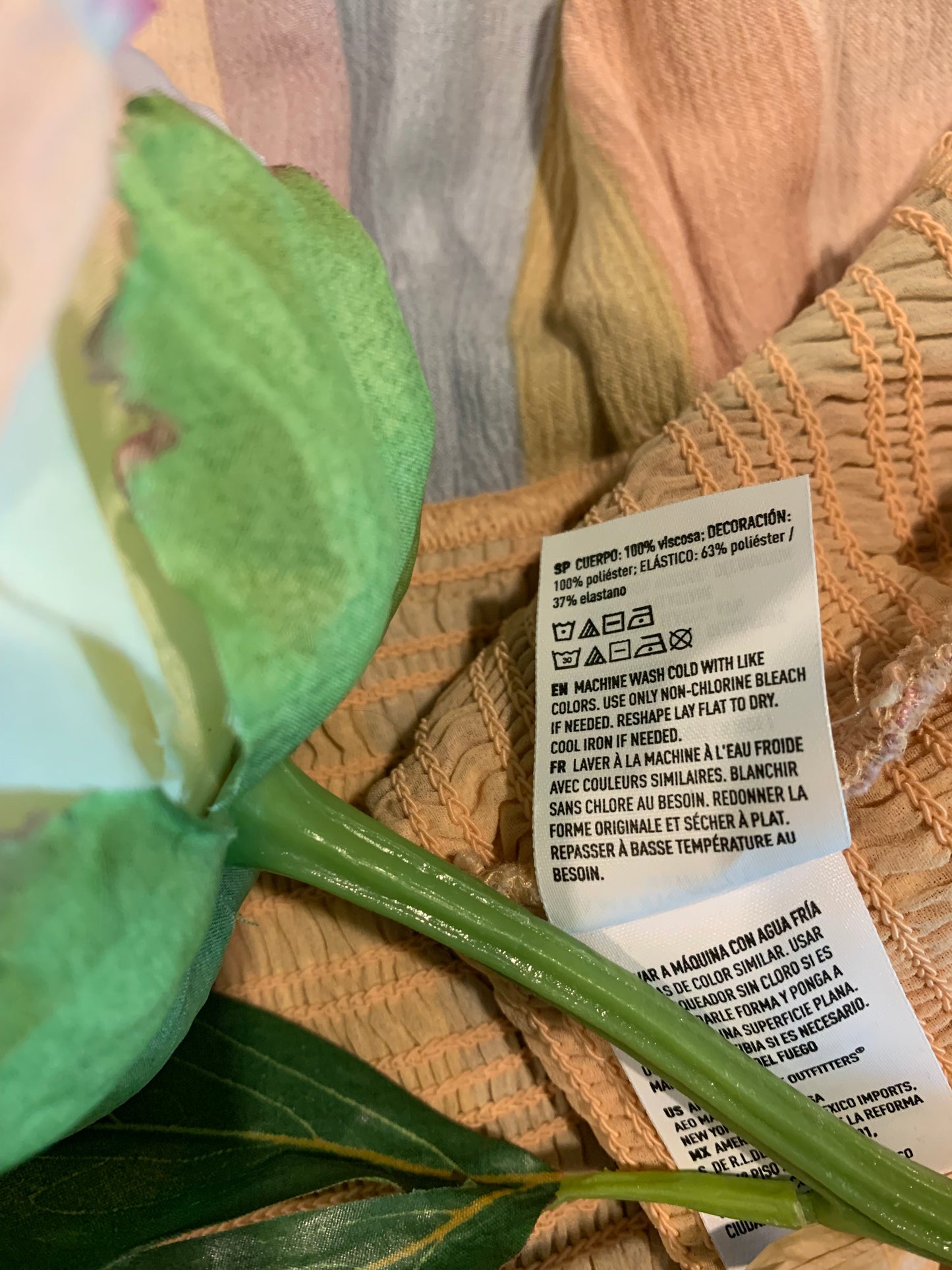 American Eagle Rainbow Mini Dress