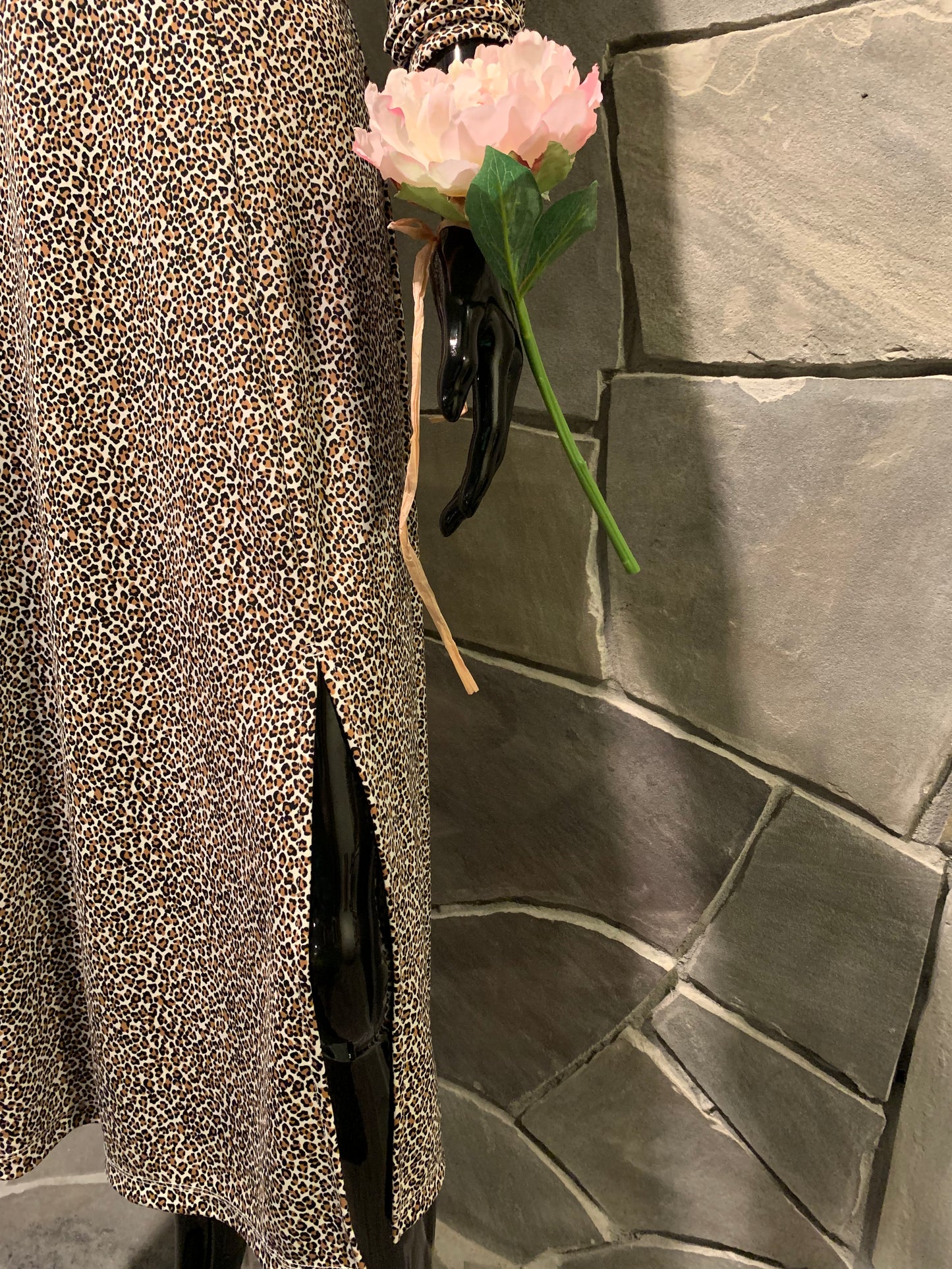 Banana Republic Leopard Print Midi Dress