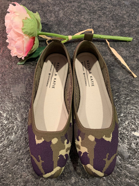 Kelly & Katie Camouflage Ballet Flats