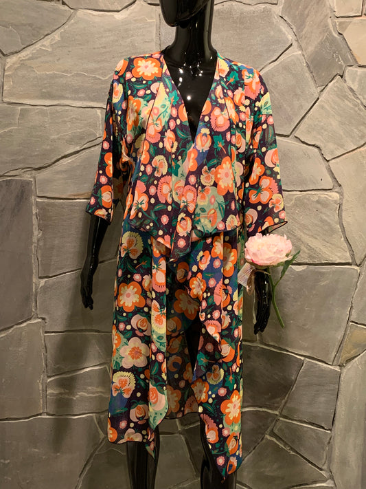 LuLaRoe Blue Shirley Duster