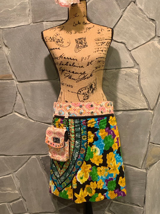 ZAND Amsterdam Reversible Skirt w/Purse