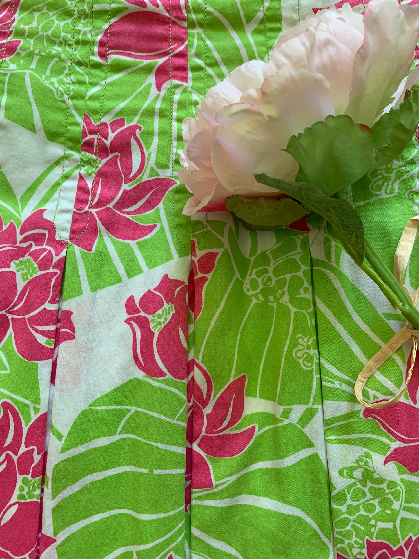Lilly Pulitzer Floral Pleated Skirt