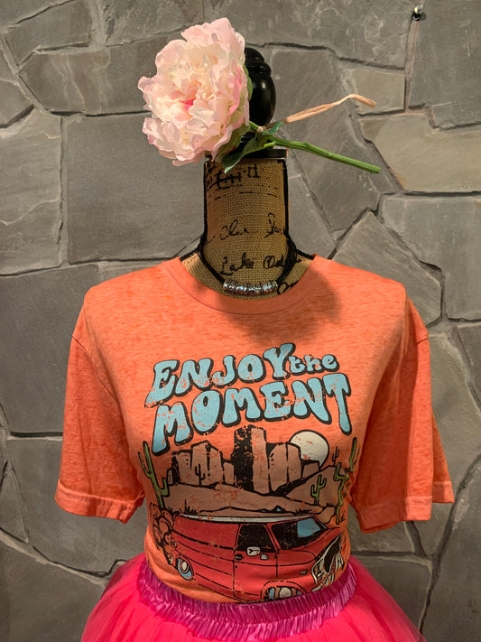 Pretty Rebel Enjoy the Moment T-Shirt