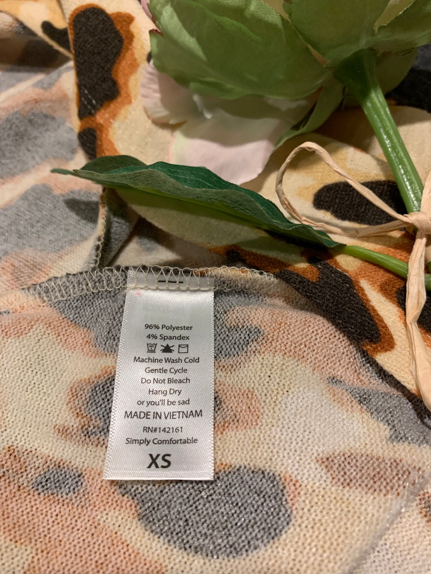 LuLaRoe Sarah Duster Leopard Print NWT
