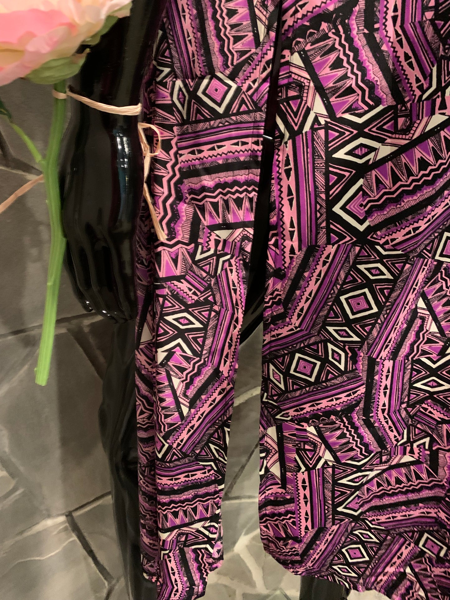 LuLaRoe Purple Joy Longline Vest