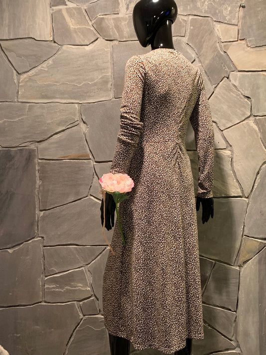 Banana Republic Leopard Print Midi Dress