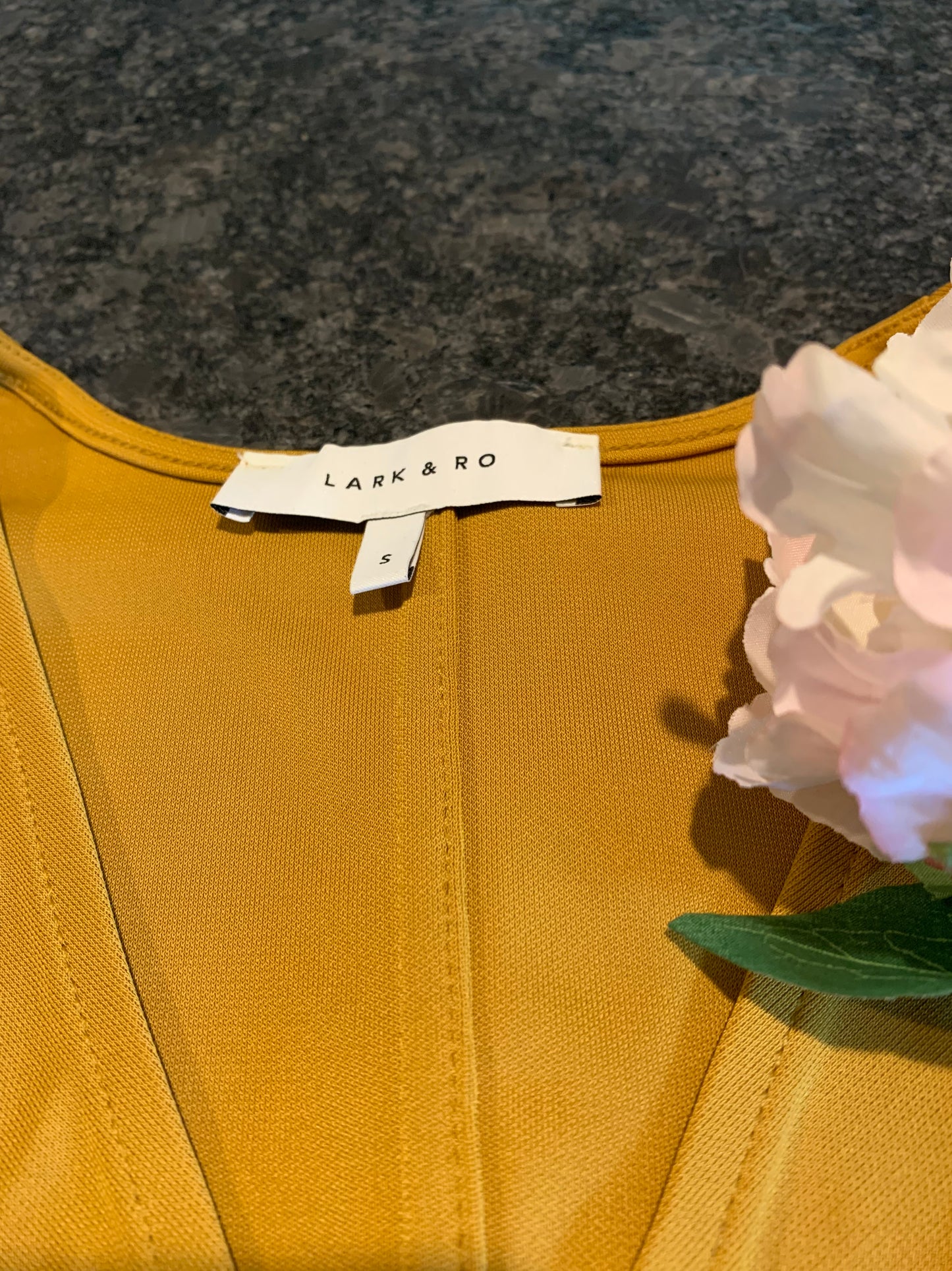 Lark & Ro Twist Front Dress
