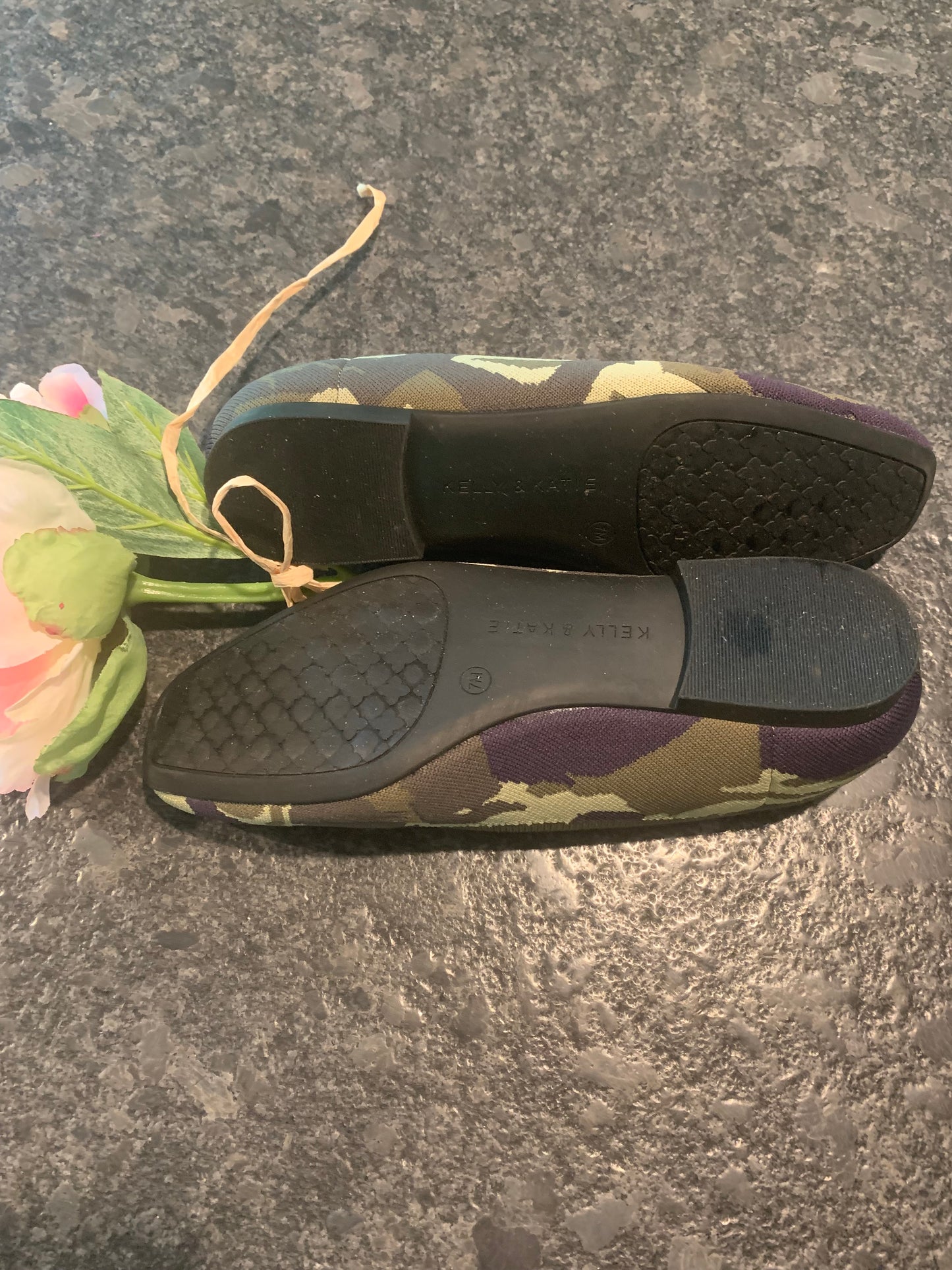 Kelly & Katie Camouflage Ballet Flats
