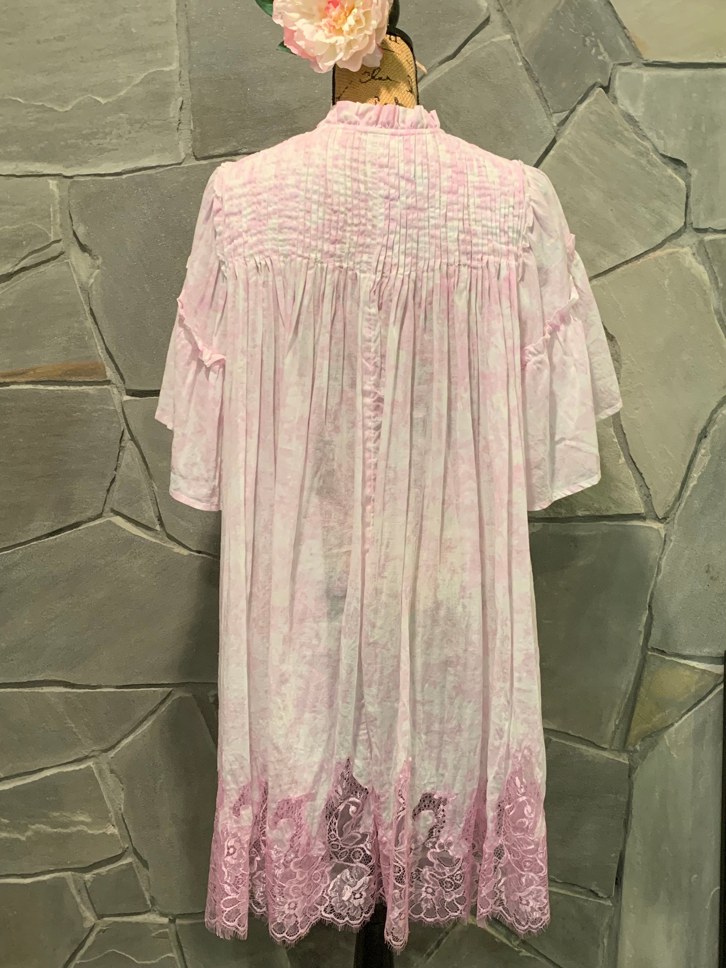 Free People Lavender Lace Knee length Dress