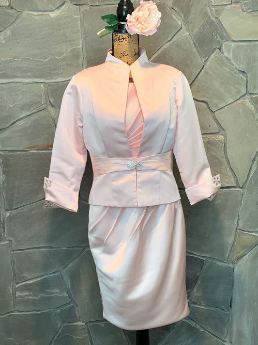 Dressily Bee Pretty in Pink Two-Piece Women's Suit (NWT)