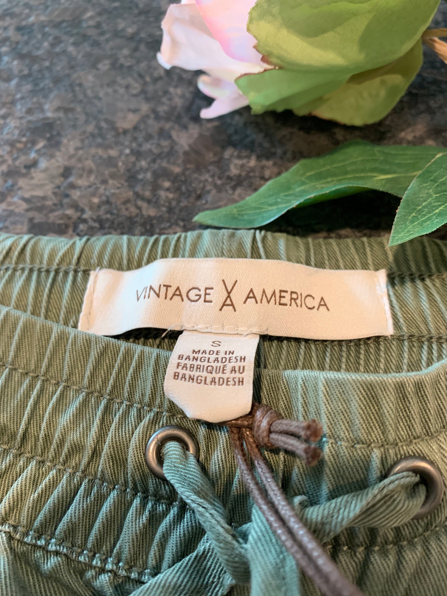 Vintage America New Cargo Pants NWT